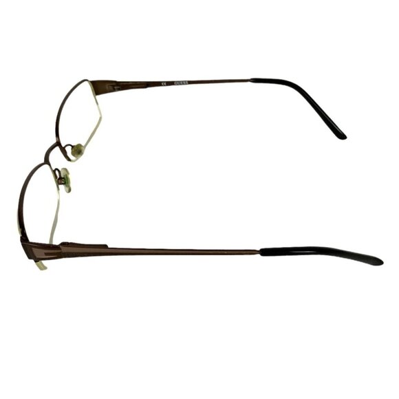 Guess Eyeglasses Frames Half Rim GU 1482 Brown Mocha 50 19 135 - Picture 4 of 10